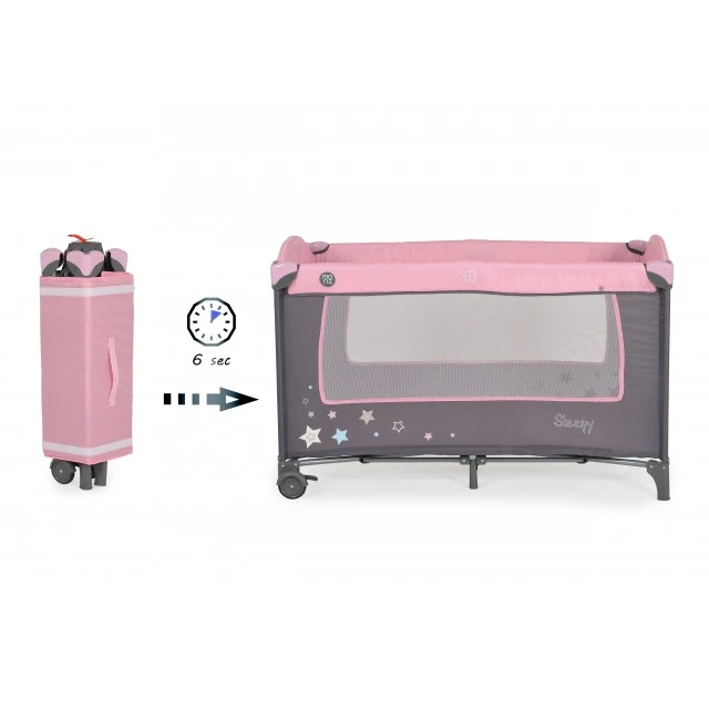 Crib SLEEPY pink