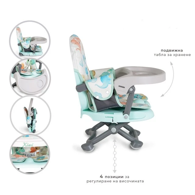 Kiwi Dinos Highchair