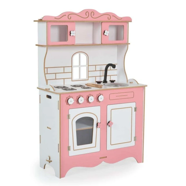 Rosey wooden kitchen