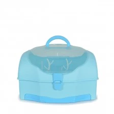 Dryer for bottles and accessories Blooming blue