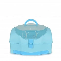 Dryer for bottles and accessories Blooming blue