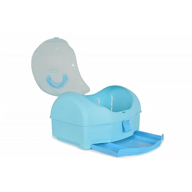 Dryer for bottles and accessories Blooming blue