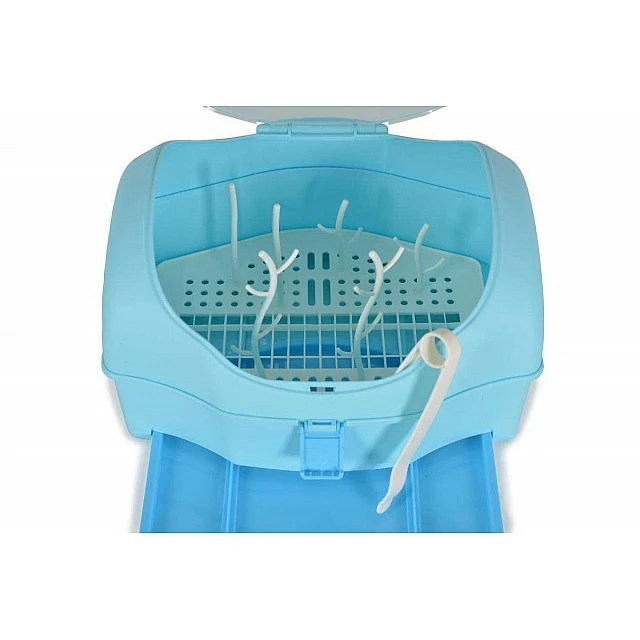 Dryer for bottles and accessories Blooming blue