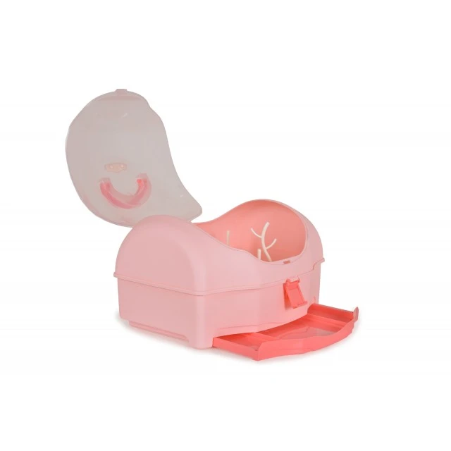 Dryer for bottles and accessories Blooming pink