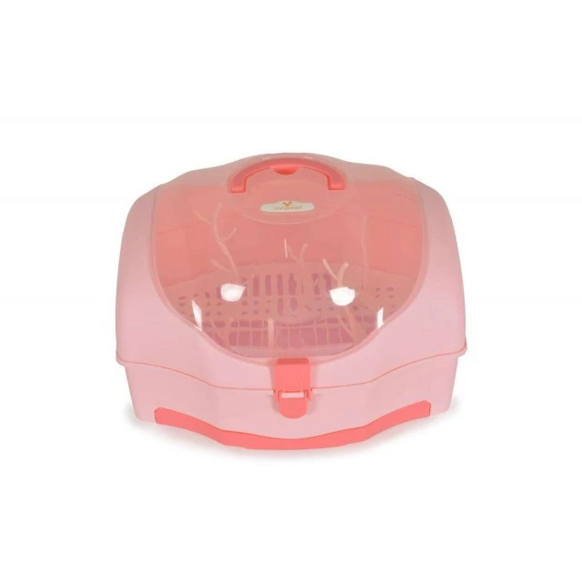 Dryer for bottles and accessories Blooming pink