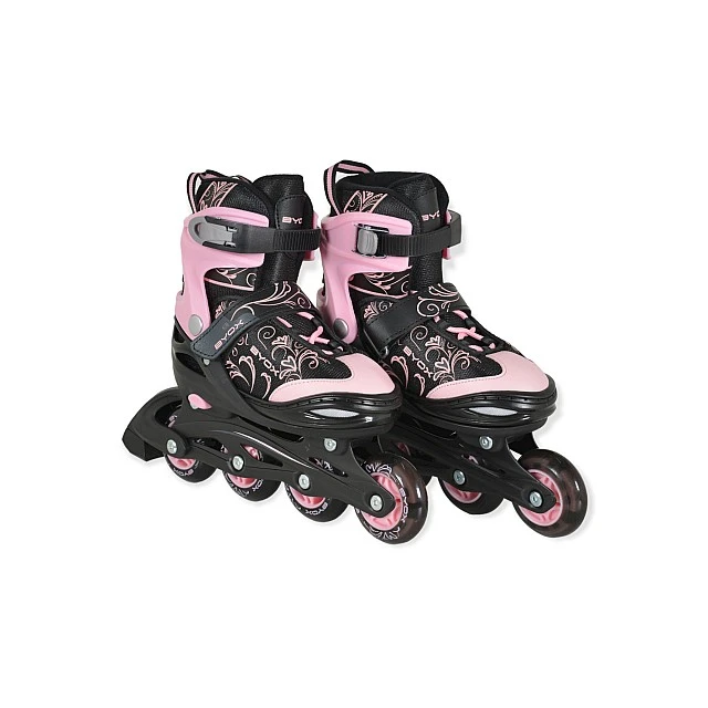 Roller skates Double 2in1 pink S-(30-33)