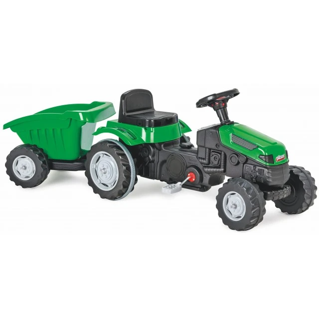 Active tractor with trailer 07316 green