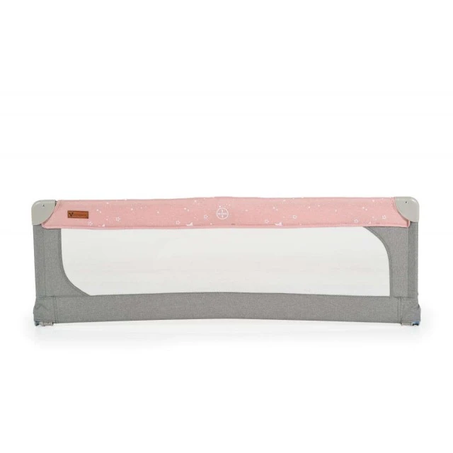 Bed divider 130 cm linen pink