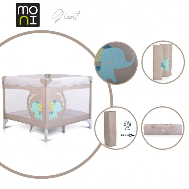 Playpen Giant gray