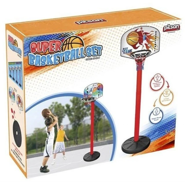 Basketball hoop on stand 03398
