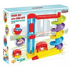 Roller coaster with cars and lift 07668