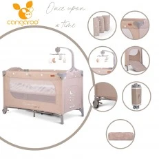 Baby crib Once upon a time 2 beige
