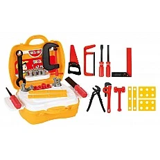 Construction tools in suitcase 03367