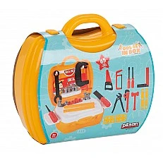 Construction tools in suitcase 03367