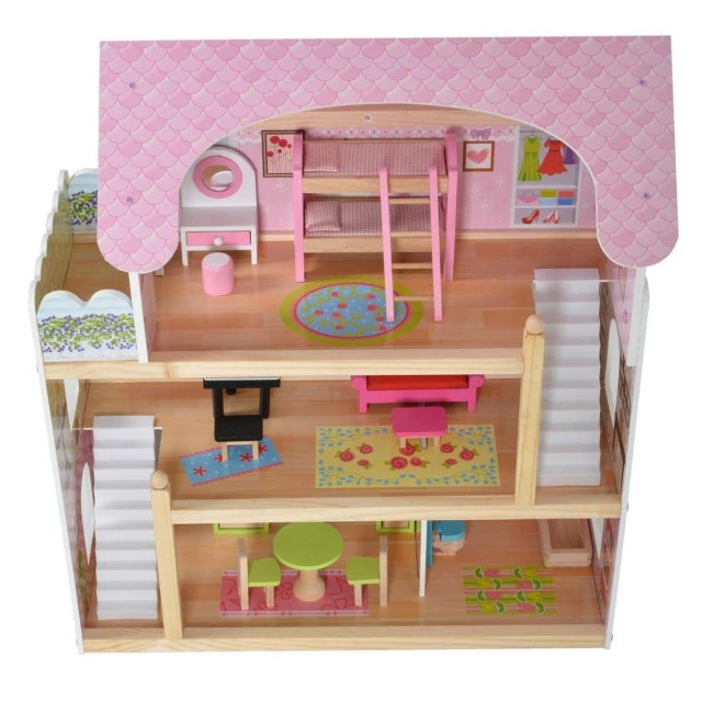 Wooden doll house Mila 4110
