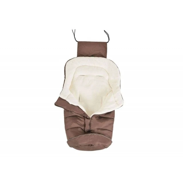 Thermal bag for stroller Fluffy brown