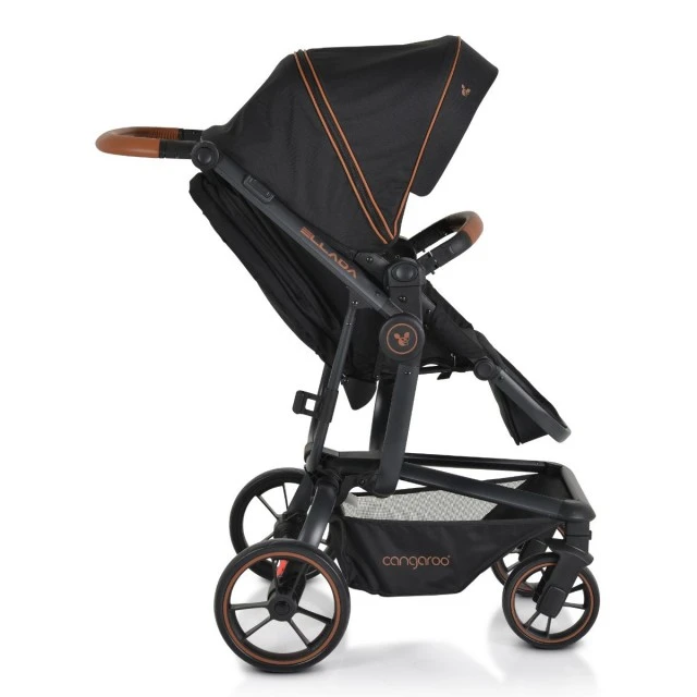 Combined stroller Ellada 3 in 1 black