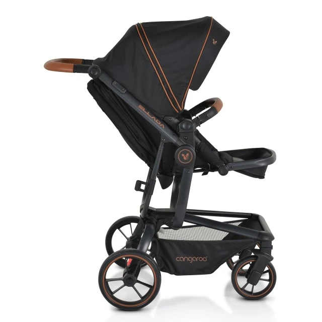 Combined stroller Ellada 3 in 1 black