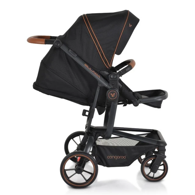 Combined stroller Ellada 3 in 1 black