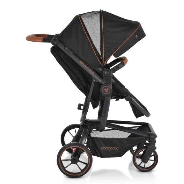 Combined stroller Ellada 3 in 1 black