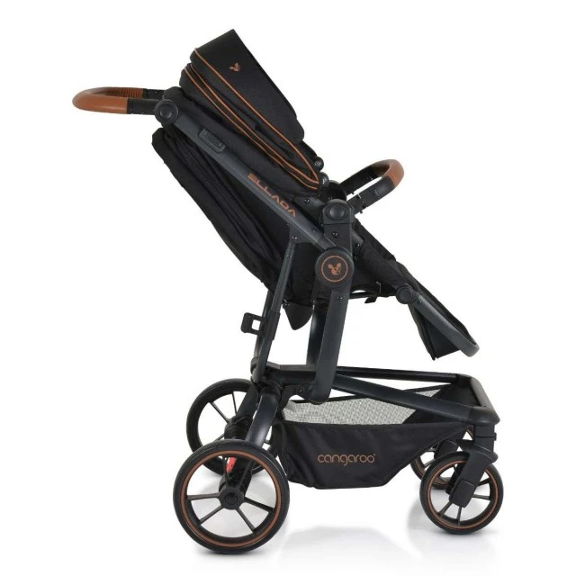 Combined stroller Ellada 3 in 1 black