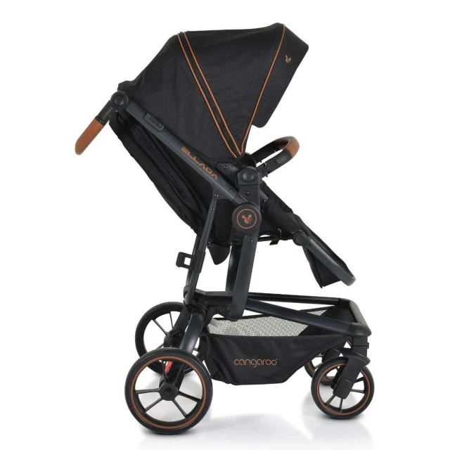 Combined stroller Ellada 3 in 1 black
