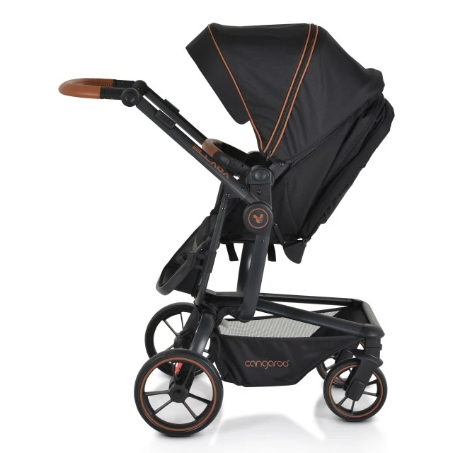 Combined stroller Ellada 3 in 1 black