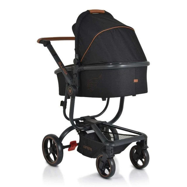 Combined stroller Ellada 3 in 1 black