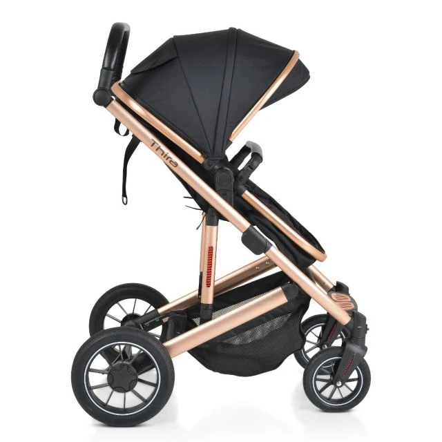 Combined stroller Thira black
