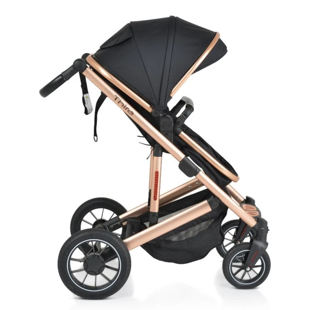 Combined stroller Thira black