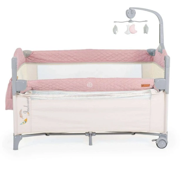 Baby crib Indiana pink