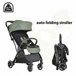 Children's summer stroller Easy fold green