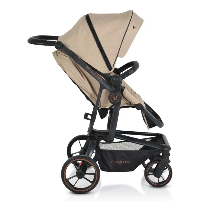 Combined stroller Ellada 3 in 1 beige
