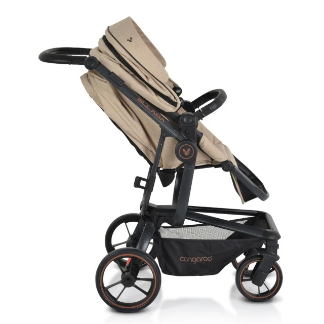 Combined stroller Ellada 3 in 1 beige