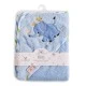 Hooded Towel Manny 76x76cm blue