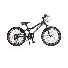 Bicycle with gears 20" TUCANA black