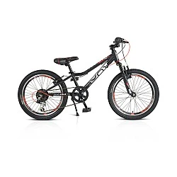 Bicycle with gears 20" TUCANA black