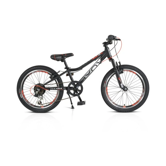 Bicycle with gears 20 TUCANA black
