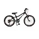 Bicycle with gears 20 TUCANA black