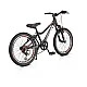 Bicycle with gears 20 TUCANA black