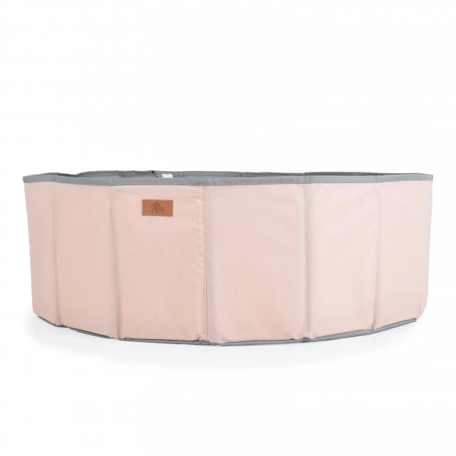 Folding pool with 90 pcs. balls pink