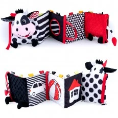 Soft contrast book Cow 81044