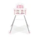 High chair 3 in 1 Amaretti pink