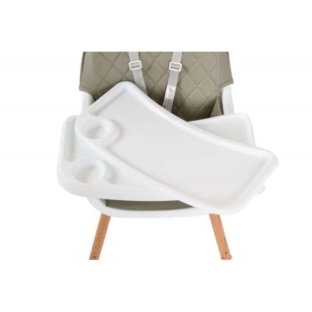 Wooden dining chair Gelato 2in1 gray