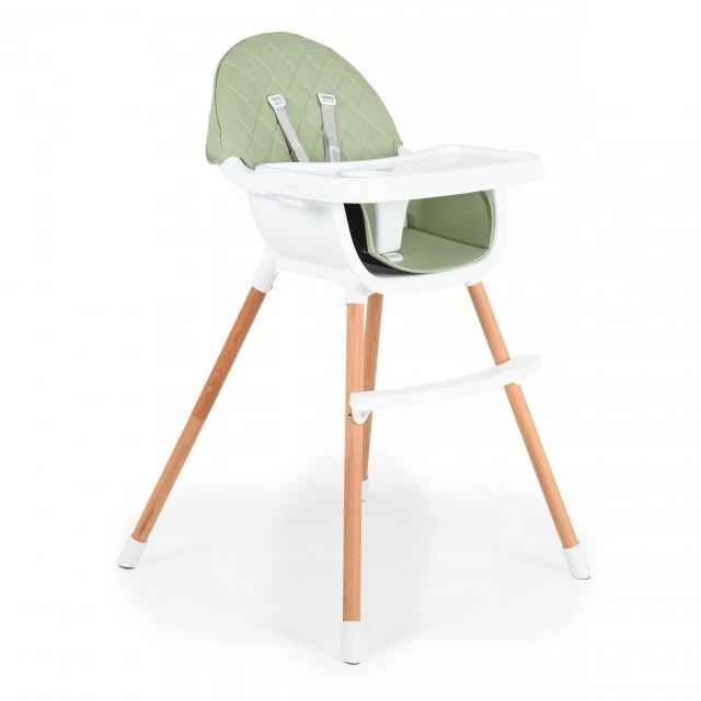 Wooden dining chair Gelato 2in1 mint