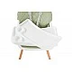 Wooden dining chair Gelato 2in1 mint