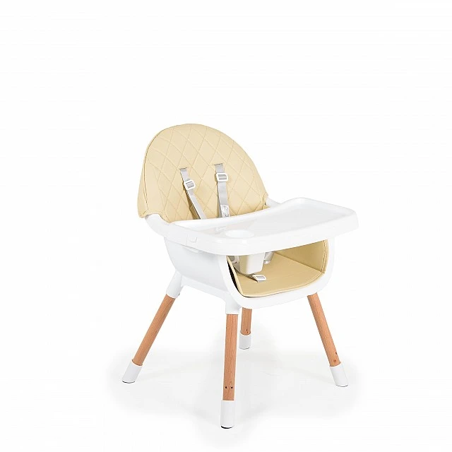 Wooden dining chair Gelato 2in1 beige