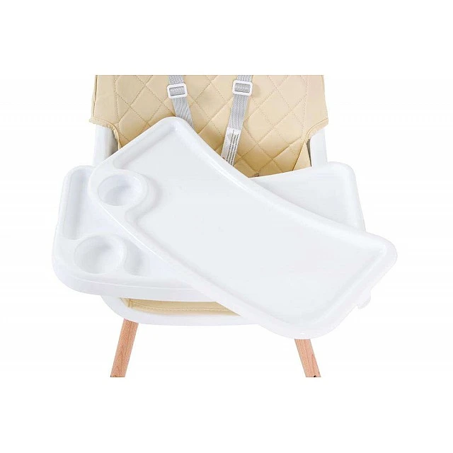 Wooden dining chair Gelato 2in1 beige