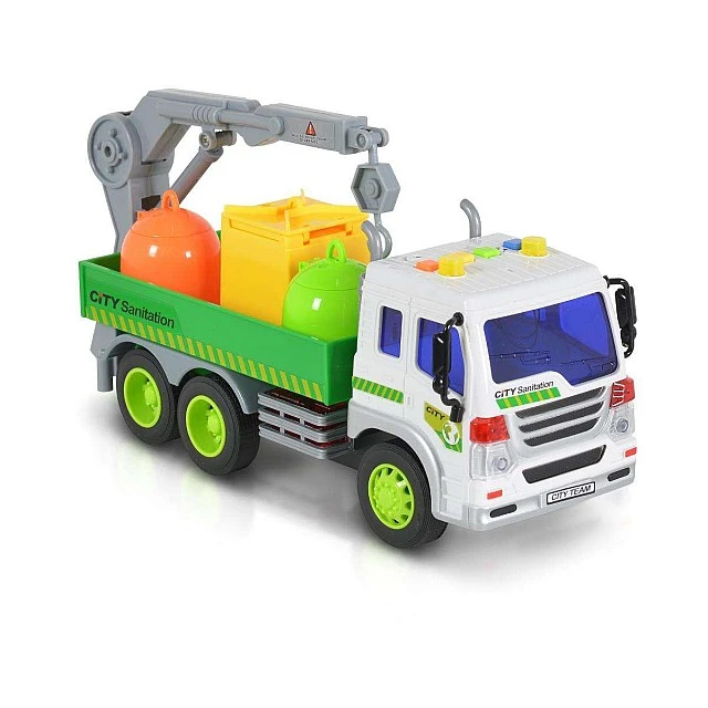 1:16 Container truck and crane WY320C