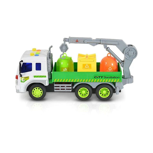 1:16 Container truck and crane WY320C